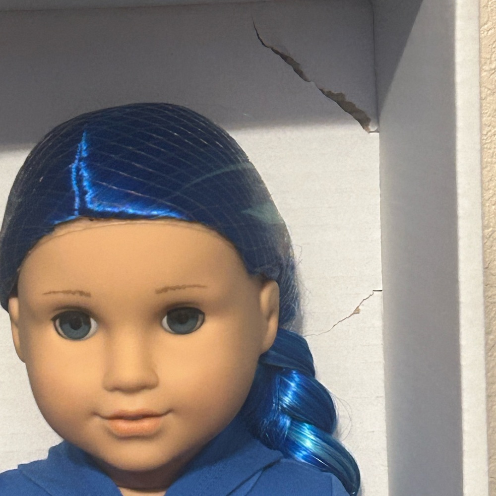 American Girl Truly Me 90 Street Chic Blue Hair 18in Fashion Doll Outfit Book - Picture 7 of 9